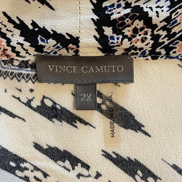 Vince Camuto Marrakech Fringed Kimono Womens Size 2X Cardigan Topper Coverup - Picture 5 of 8